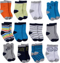 Baby Boys & Girls 12 Pair Bootie Socks