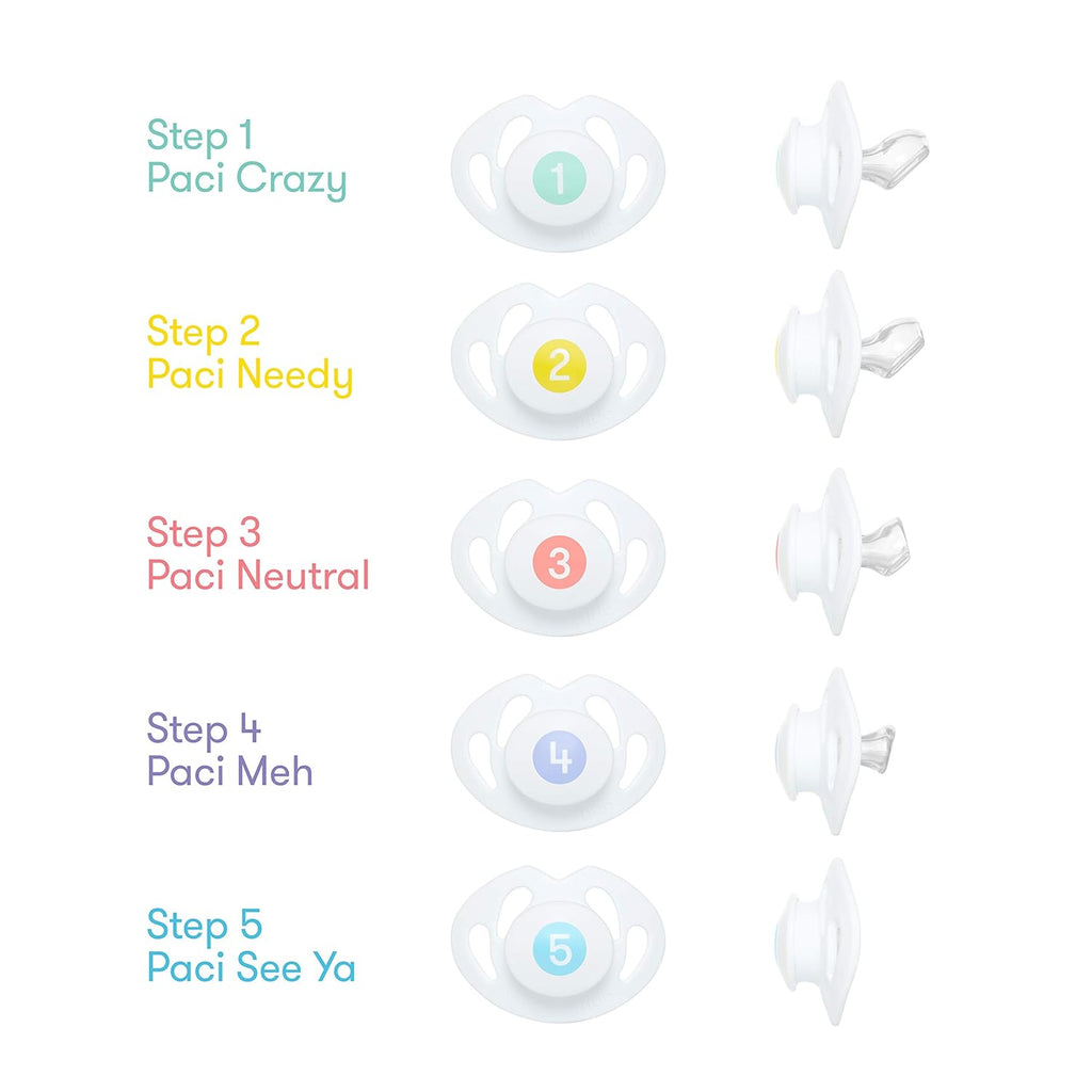 Frida Baby Silicone Paci Weaning System, BPA Free, Latex Free