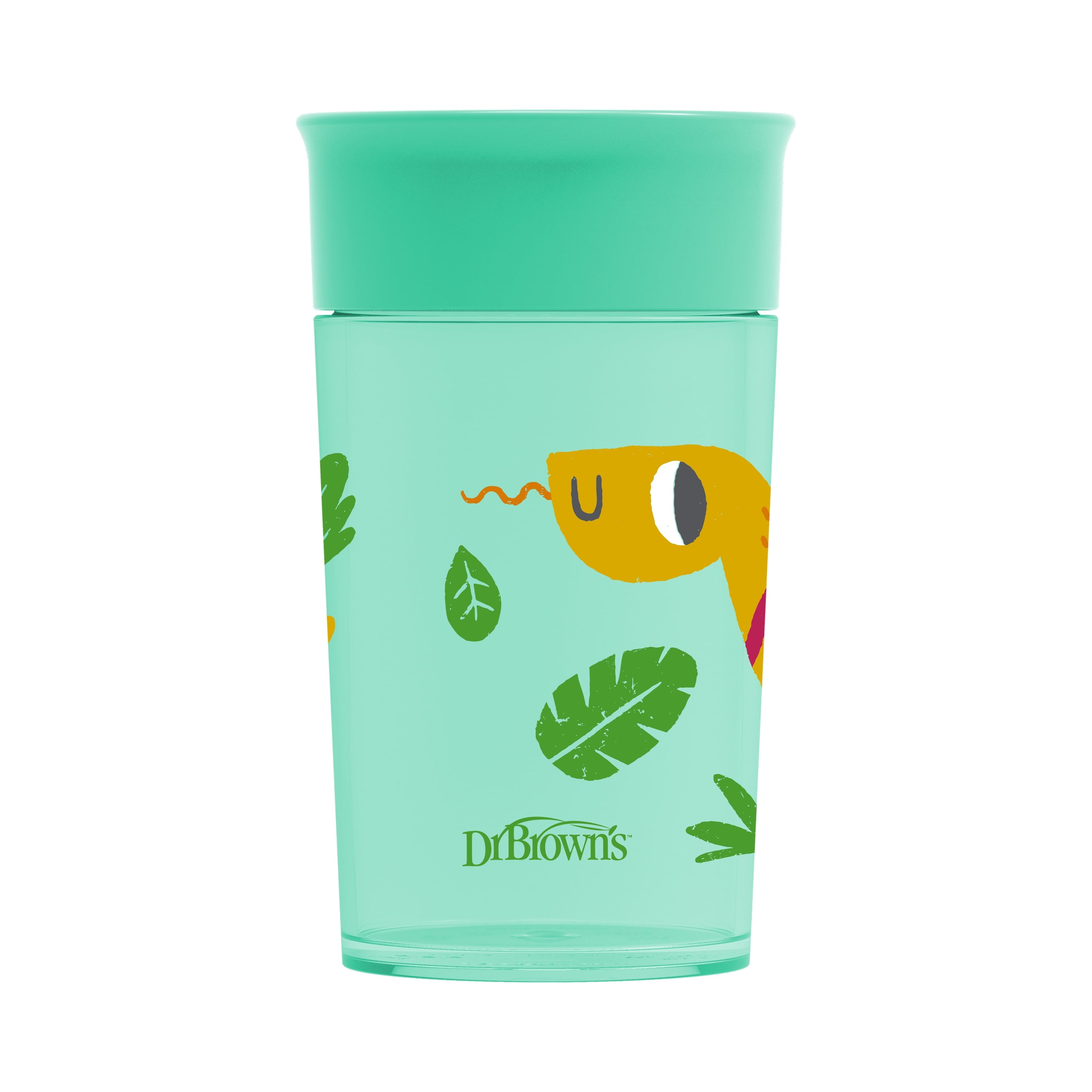 Milestones Cheers360 Training Sippy Cup - Green Animals - 10Oz