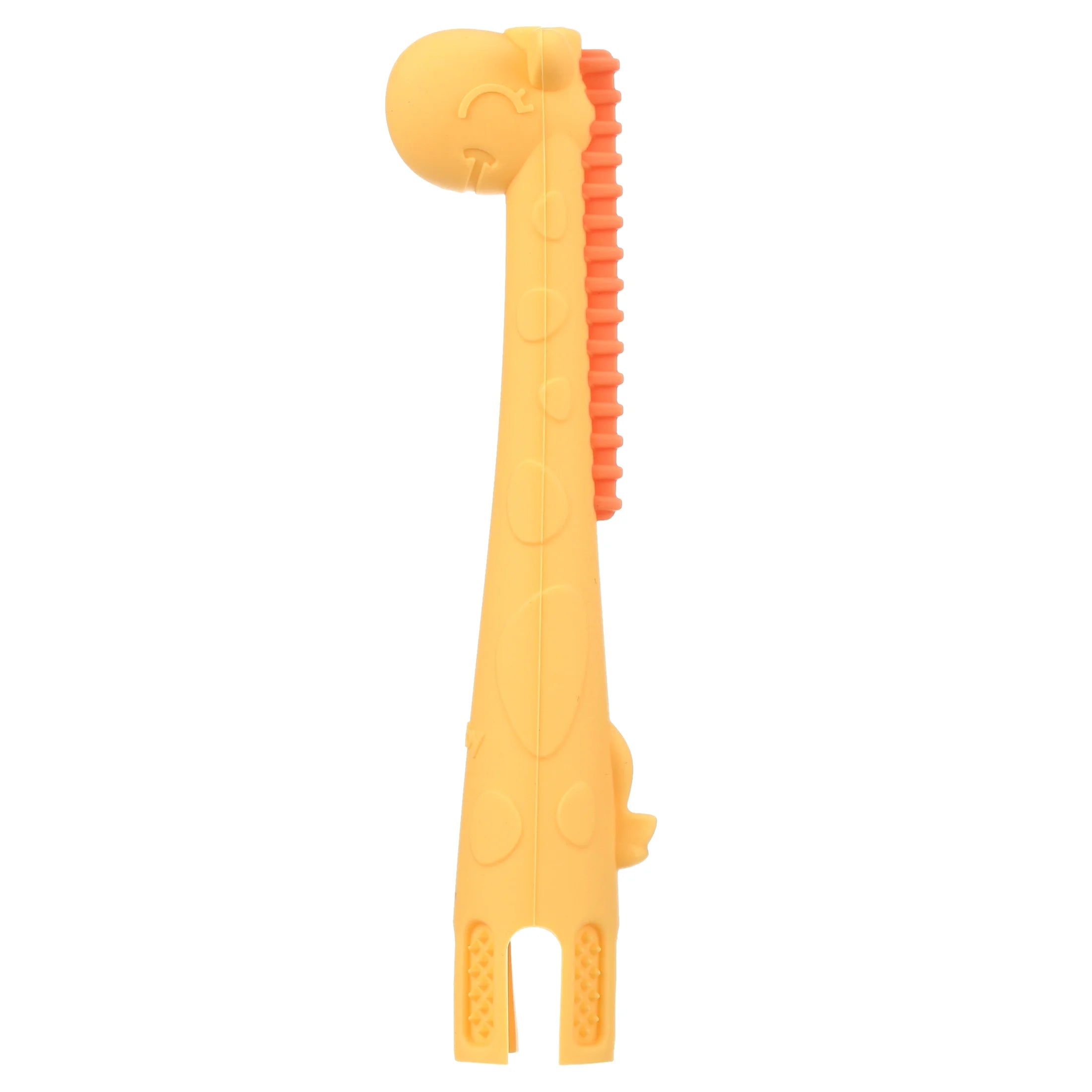 Sensory Silicone Baby Tube Teethers, Elephant and Giraffe, 2 Pack