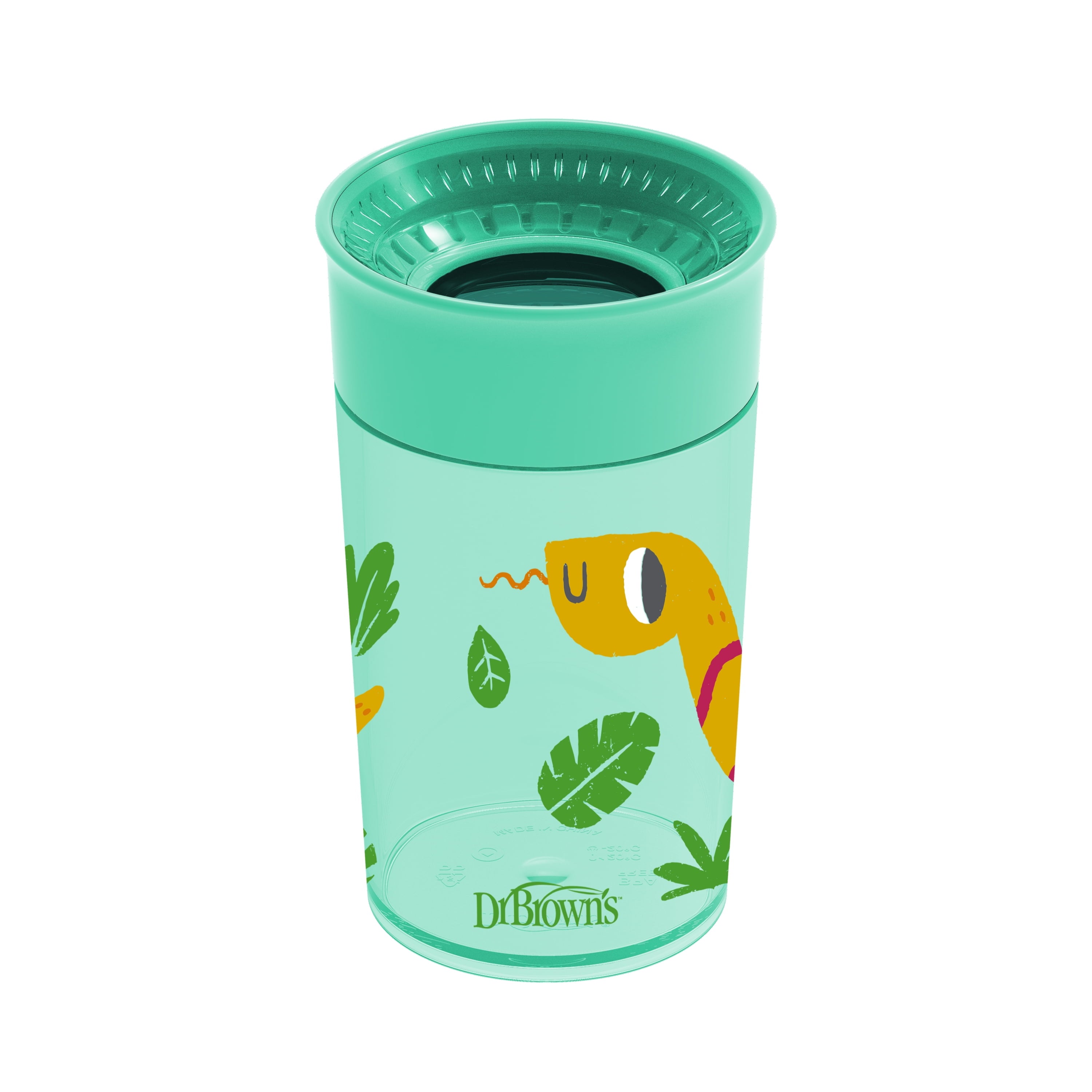 Milestones Cheers360 Training Sippy Cup - Green Animals - 10Oz