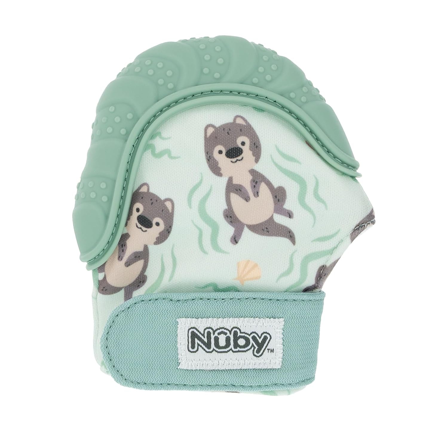 Happy Hands Silicone Teething Mitten | Otter
