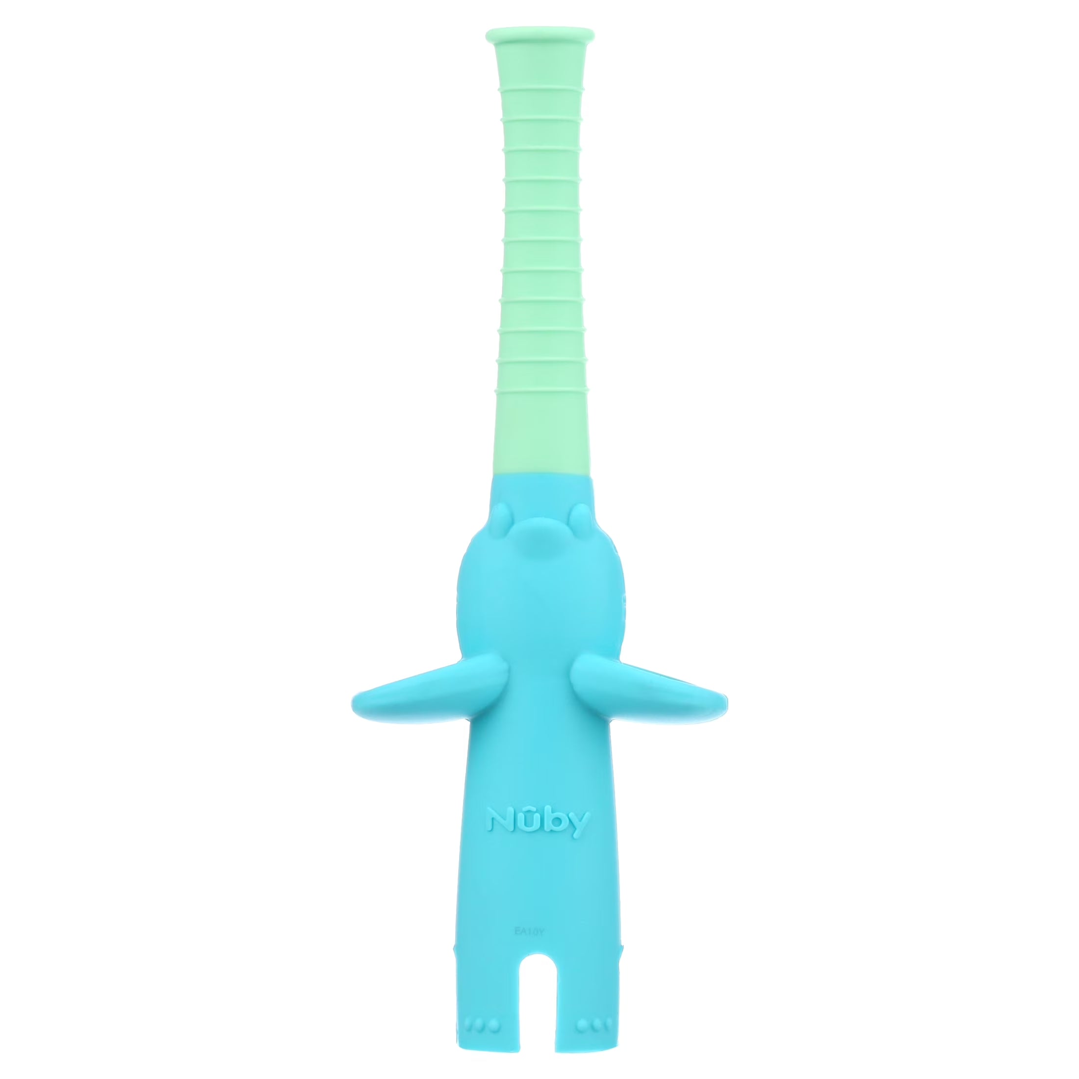 Sensory Silicone Baby Tube Teethers, Elephant and Giraffe, 2 Pack