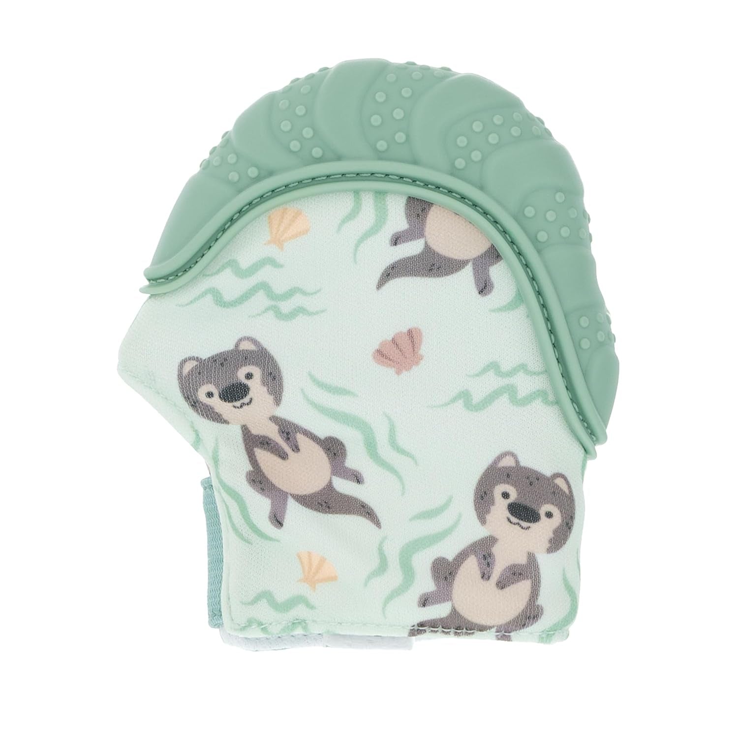 Happy Hands Silicone Teething Mitten | Otter