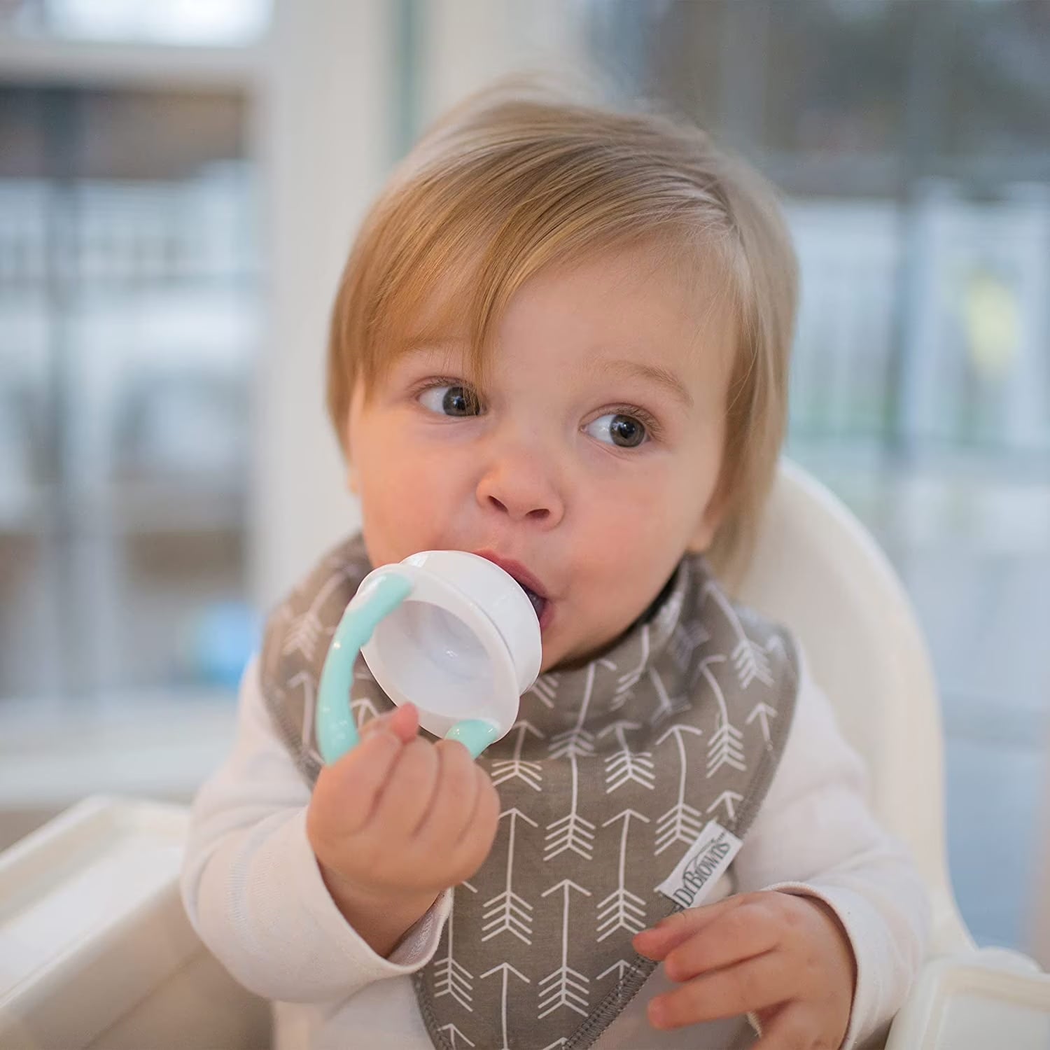 Designed to Nourish, Fresh Firsts Silicone Feeder, Solid Food Feeding, Mint, 1 Pack