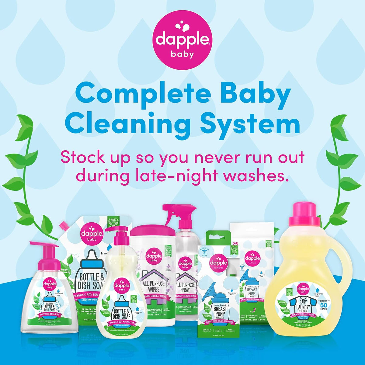 Baby Fresh Citrus Plant-Powered Bottle and Dish Soap - 16.9 Fl Oz - Ideal for Baby Bottles, Pump Parts, and Sippy Cups