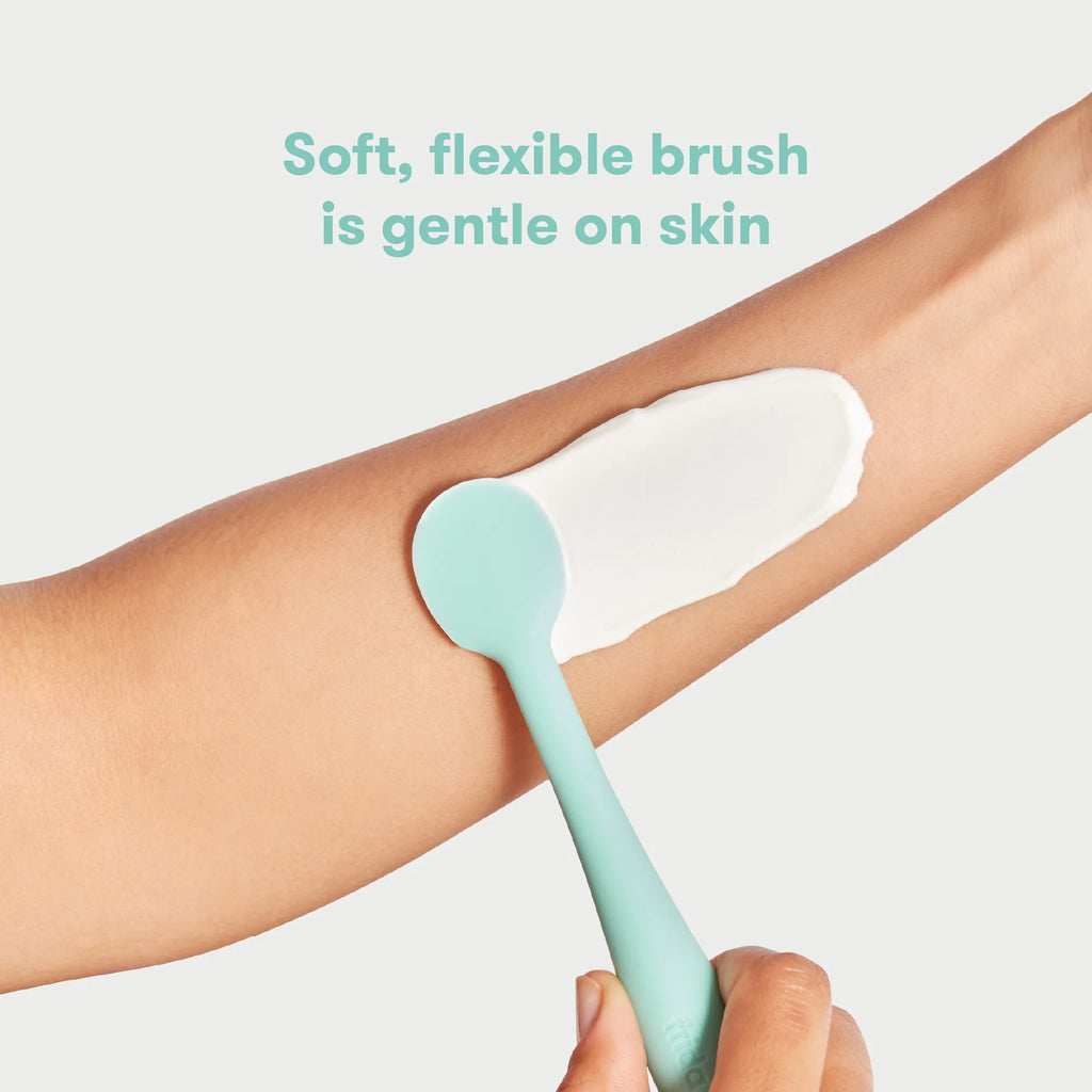 Silicone Diaper Rash Cream Booty Brush, Blue
